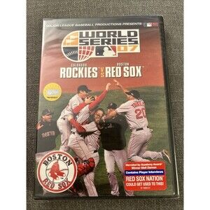 Official 2007 World Series Film Boston Red Sox Colorado Rockies MLB new Sealed